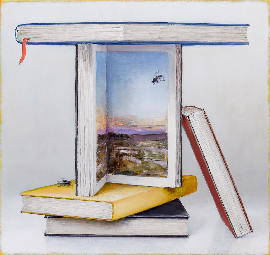 Mirko Schallenberg, Einblick, 2023, Stillleben, Öl af Leinwand, 95 cm x 100 cm, Preis auf Anfrage, Galerie Cyprian Brenner