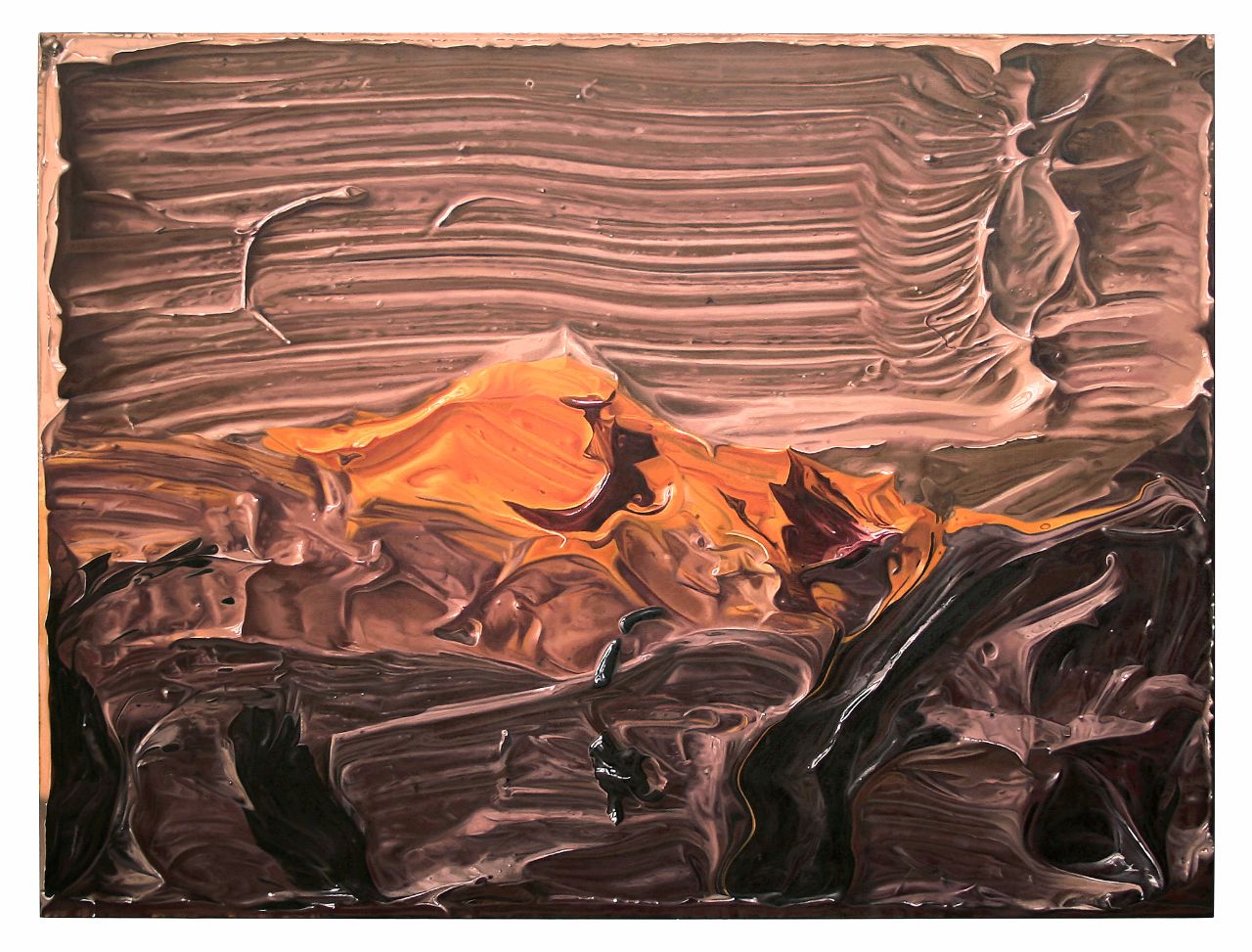 Felix Rehfeld, Montblanc, 2010, Öl auf Leinwand, 150 cm x 200 cm, verkauft!, ref018ve
