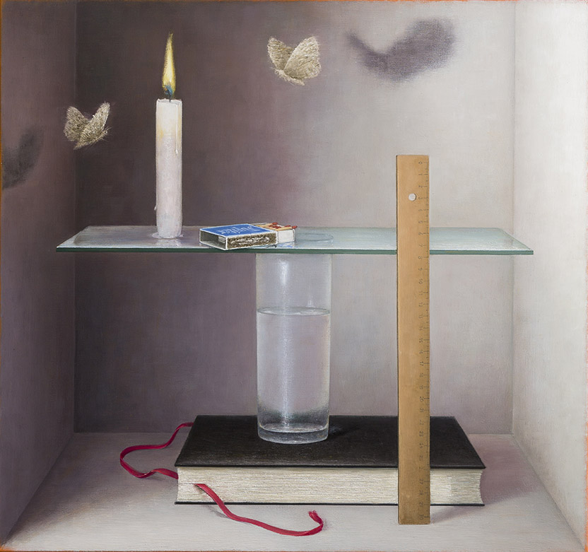 Mirko Schallenberg, Jupiter, 2016, Stillleben, Öl auf Leinwand, 155 cm x 165 cm, Preis auf Anfrage, Galerie Cyprian Brenner
