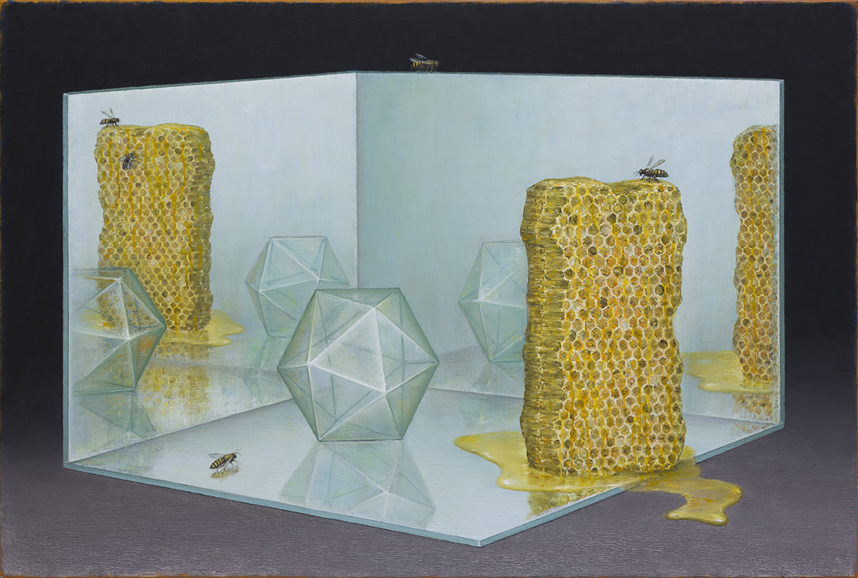 Mirko Schallenberg, Wandlung, 2015, Stillleben, Öl auf Leinwand, 97 cm x 144 cm, scm008kü, Preis auf Anfrage, Galerie Cyprian Brenner