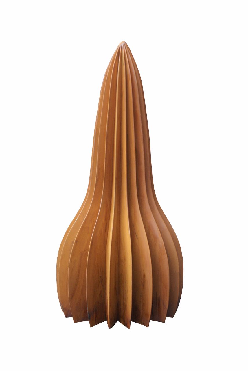 Herbert Mehler, cappello, 2013, Corten-Stahl, 120 cm x 60 cm x 60 cm, Preis auf Anfrage, meh007kü