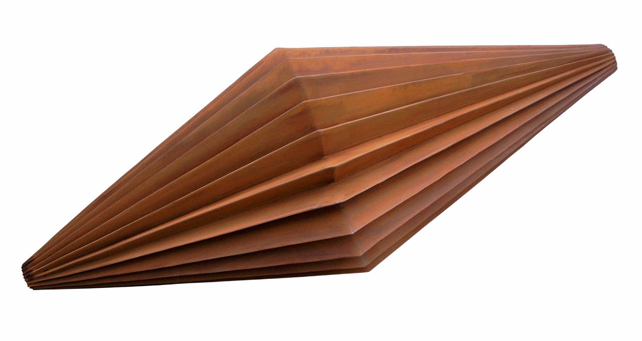 Herbert Mehler, stella della sera, 2007, Corten-Stahl, 55 cm x 145 cm x 55 cm, Preis: 18.000 €, meh017kü