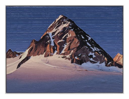 Felix Rehfeld, Ohne Titel Berg 37550039, 2025 - 2026, ÖL auf MDF, Schattenfugenrahmen, 37,5 cm x 50 cm, Preis auf Anfrage, Galerie Cyprian Brenner