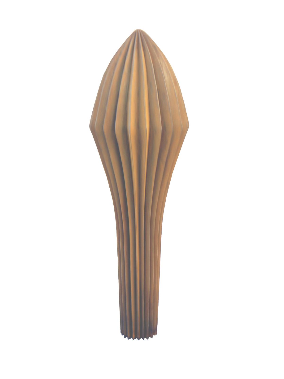 Herbert Mehler,Cuttia, 2008, 150 cm x 48 cm x 48 cm, Cortenstahl, Preis auf Anfrage, Galerie Cyprian Brenner