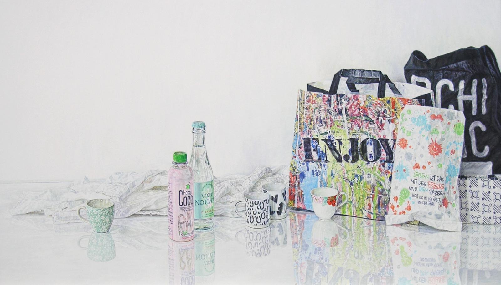 Sabine Christmann, Enjoy, 2020, Öl auf Leinwand, 70 x 120 cm, Preis auf Anfrage, chs018ko SüdWestGalerie