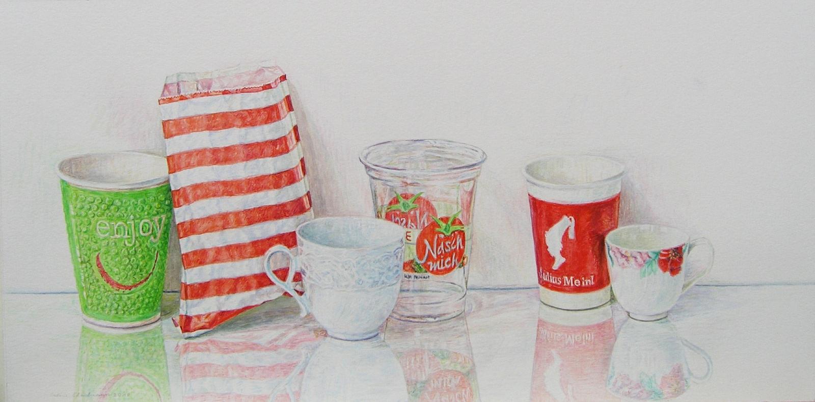 Sabine Christmann, Nasch mich Meinl, 2018, Acryl auf Papier, 30 x 60 cm, Preis auf Anfrage, chs004ko