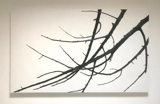 Helge Hommes, WALDESRUH, 2016, Öl auf Leinwand, 140 x 230 cm, Preis auf Anfrage
