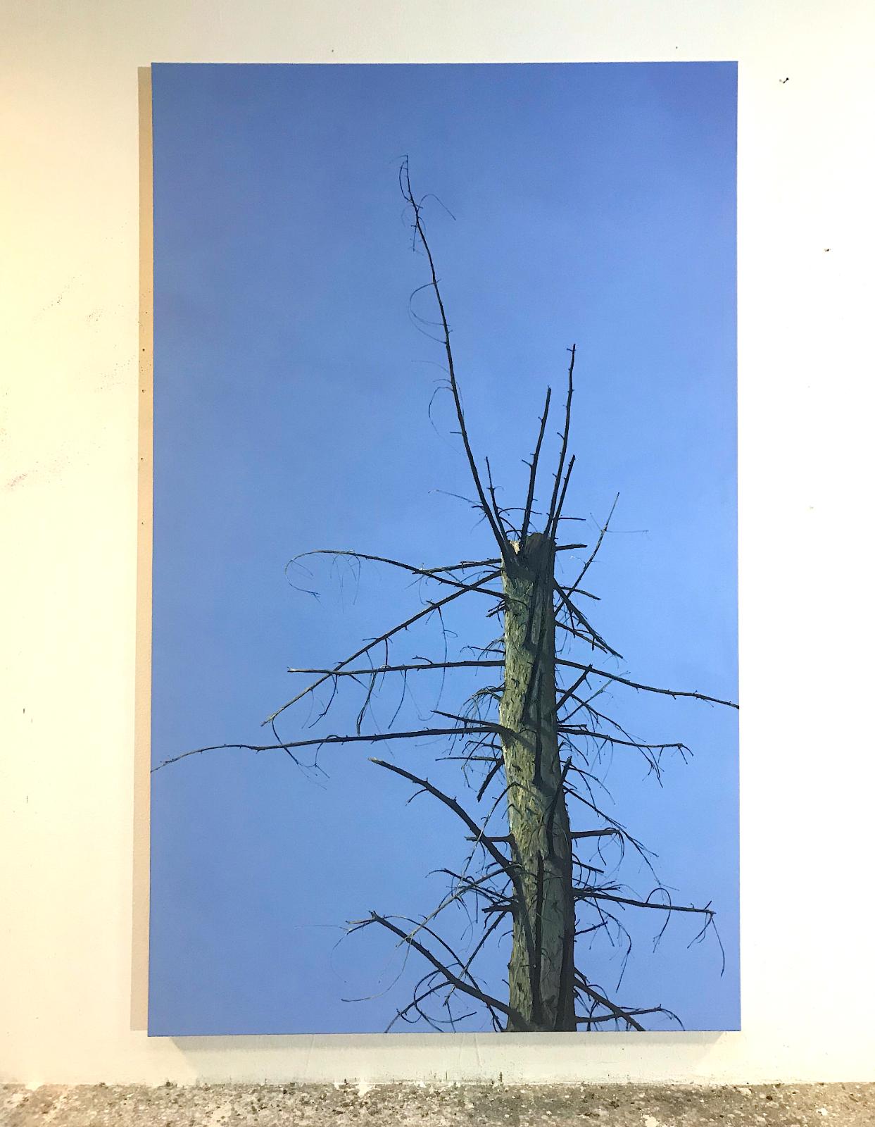 Helge Hommes, DU, 2018, Öl auf Leinwand, 280 x 170 cm, Preis auf Anfrage