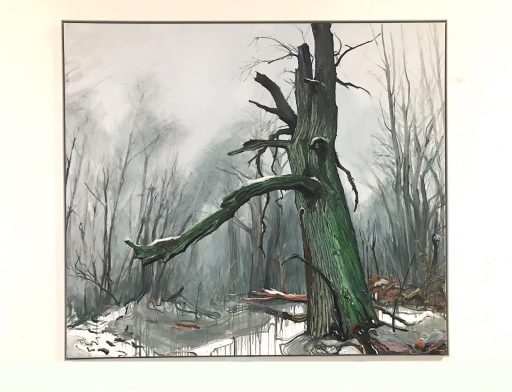 Helge Hommes, DU Baumporträt im Reinhardswald, 2019, 170 x 200 cm,  Preis auf Anfrage