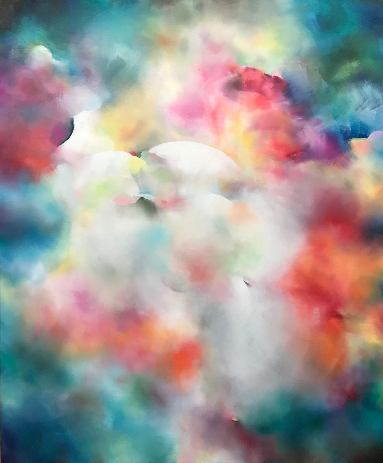 Rhea Standke, Ocean Sky, 2020, Öl auf Leinwand, 120 cm x 100 cm, str016kü, verkauft!