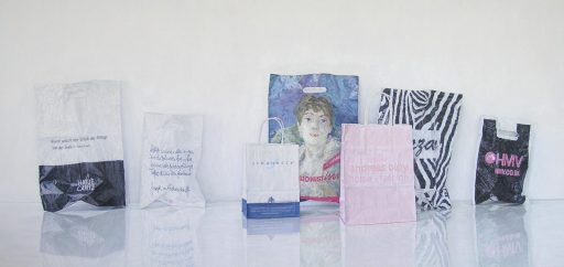 Sabine Christmann, Impressionistin, mit Hase und Hund, 2011, Öl auf Leinwand, 100 cm x 210 cm, Preis auf Anfrage, chs036ko SüdWestGalerie