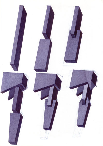 Peter König, Armstudien, 1982-2002, Kugelschreiber auf Papier, 29,7 cm x 21 cm, Buch Seite 57, Preis auf Anfrage, SüdWestGalerie