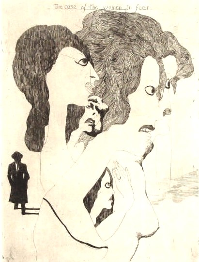 Günter Schöllkopf, Another Sherlock Holmes, 1979, Radierung, 44 cm x 33 cm, scg001re, Preis auf Anfrage, SüdWestGalerie
