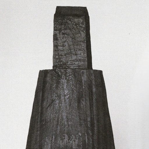 Werner Pokorny, Gefäß und Haus XV, 2004, 213 cm x 68 cm x 30 cm, WVZ 616, Preis auf Anfrage, SüdWestGalerie, Ausschnitt