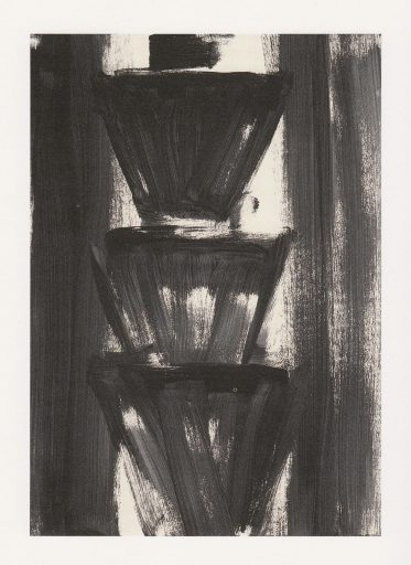 Werner Pokorny, ohne Titel, 2004, Acryl auf Karton, 65 cm x 44 cm, Preis auf Anfrage, SüdWestGalerie