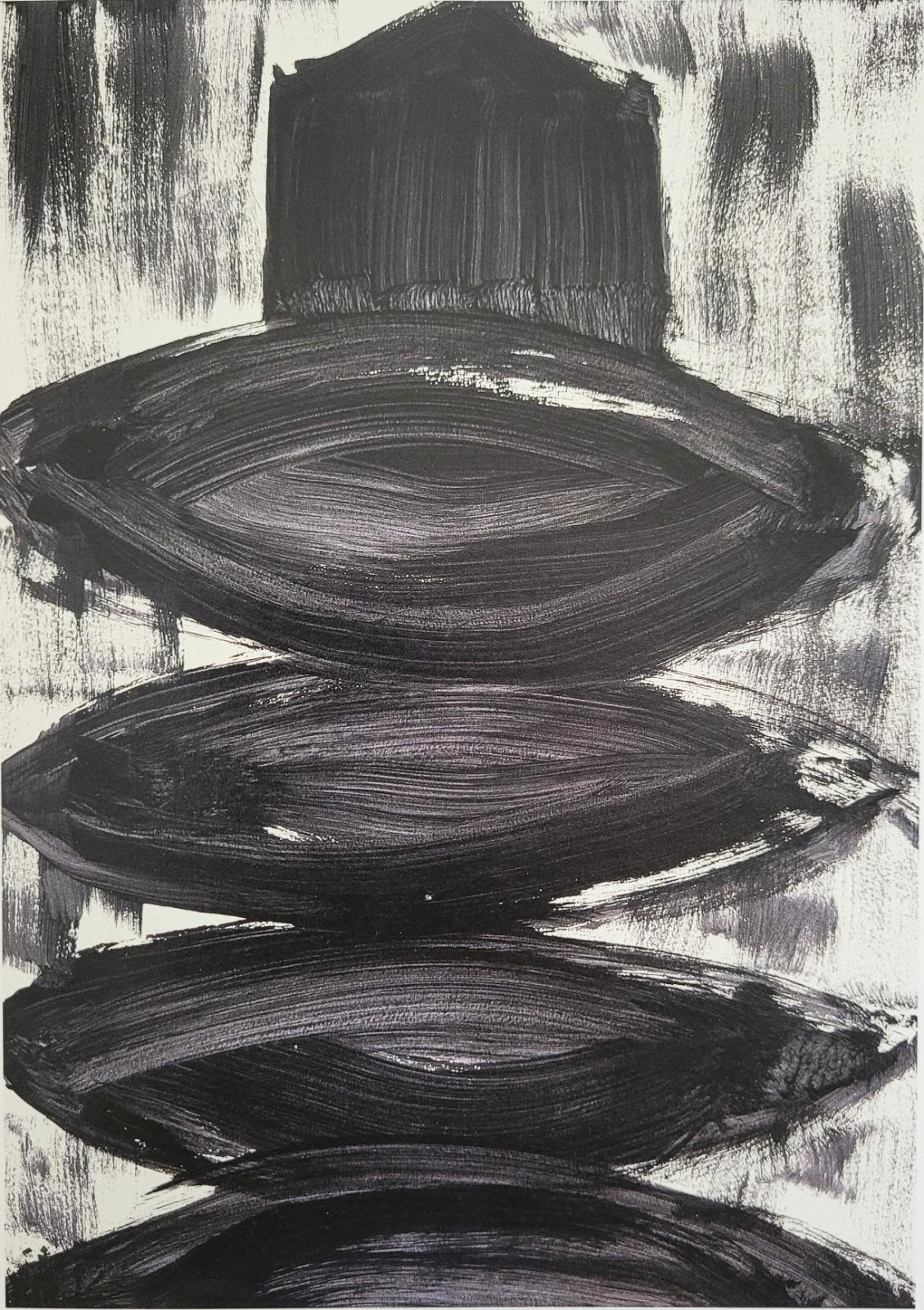 Werner Pokorny, ohne Titel (1), 2004, Acryl auf Karton, 65 cm x 44 cm, Preis auf Anfrage, SüdWestGalerie
