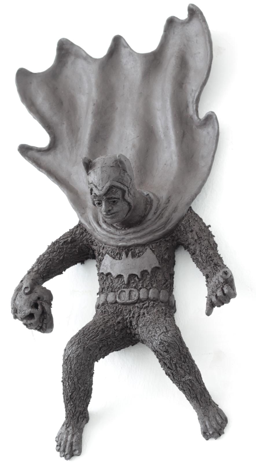 Jan Thomas, Batman IV, 2023, Keramik, 50 cm x 25 cm x 13 cm, Preis auf Anfrage, Galerie Cyprian Brenner
