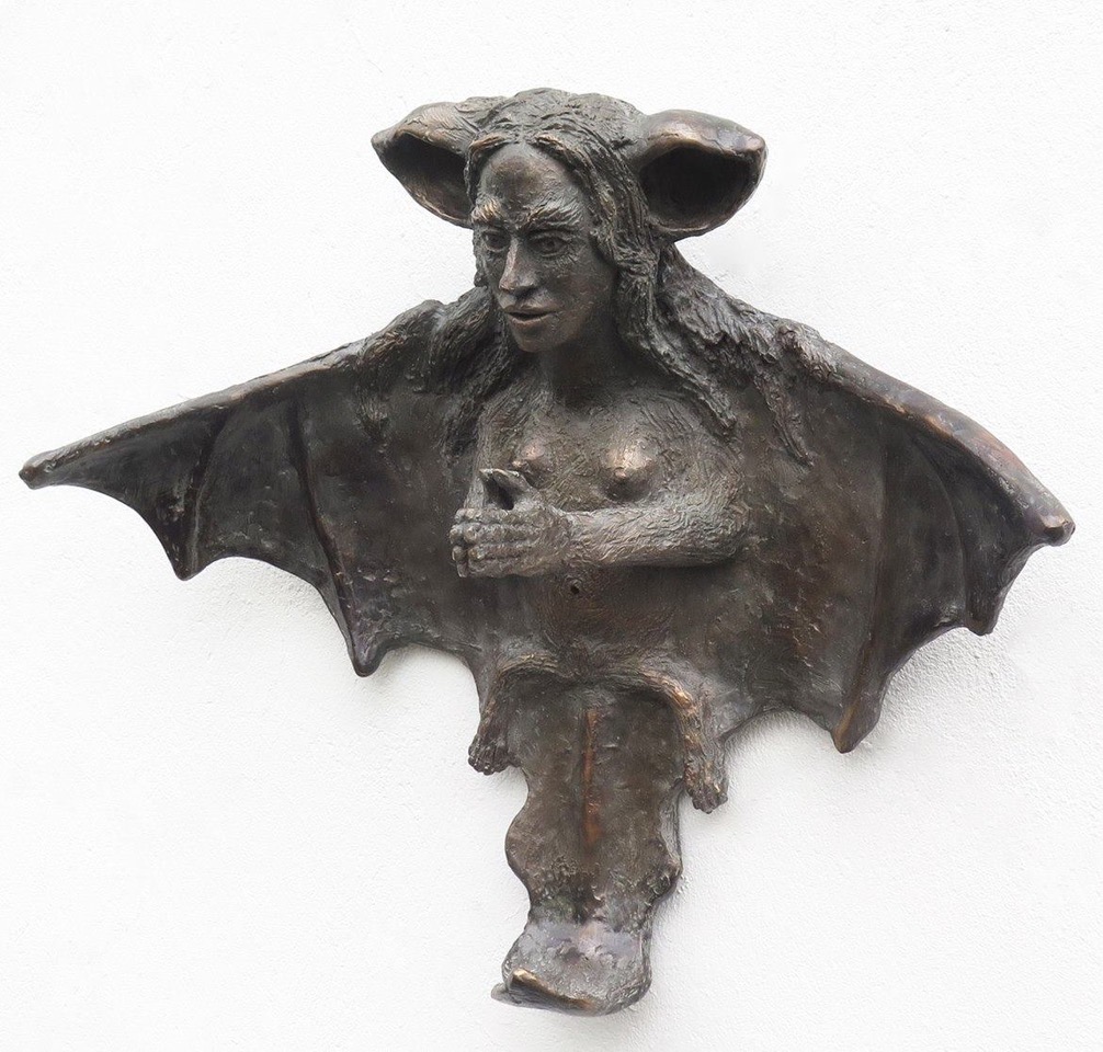Jan Thomas, Betmäuschen, 2016, Bronze, 47 cm x 55 cm, Auflage:: 3 Exemplare, Galerie Cyprian Brenner