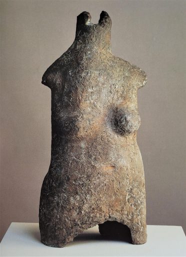 Wilhelm Loth, Neue Figuration, Torso, 1950, Bronze, 62 cm x 31 cm x 22 cm, Preis auf Anfrage, SüdWestGalerie