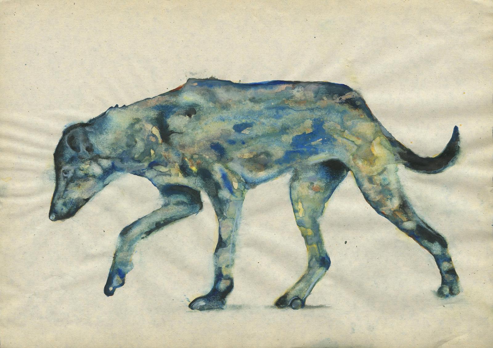 Anna Klüssendorf, o.T. , Aquarell auf Papier, 21 cm x 30 cm, Preis auf Anfrage, kla025kü