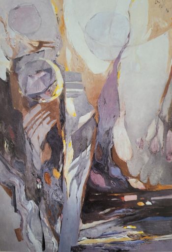 Ernst Wanner, Vierter Schöpfungstag, 1986, Öl auf Leinwand, 110 cm x 150 cm, Preis auf Anfrage, SüdWestGalerie