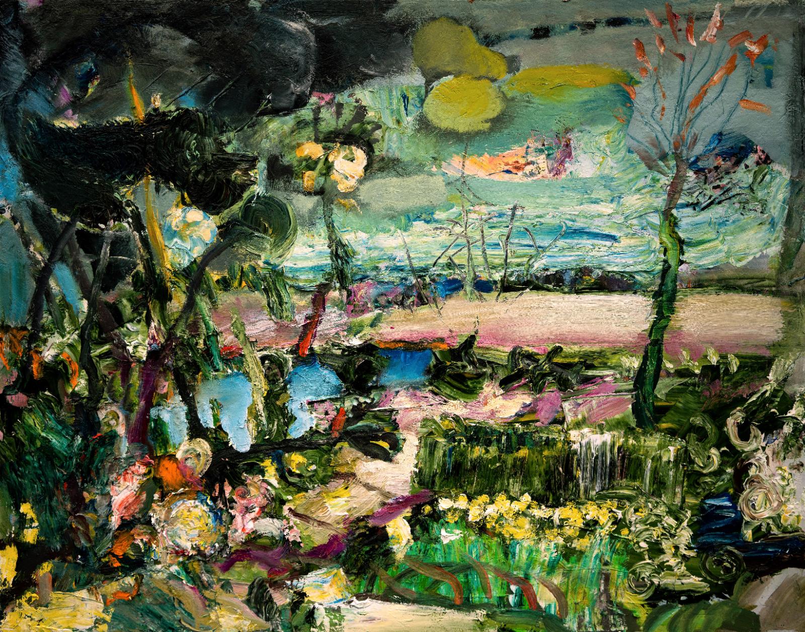 Werner Liebmann, Seestück, 2018, 80 cm x 100 cm, Öl auf Leinwand, Preis auf Anfrage, Galerie Cyprian Brenner