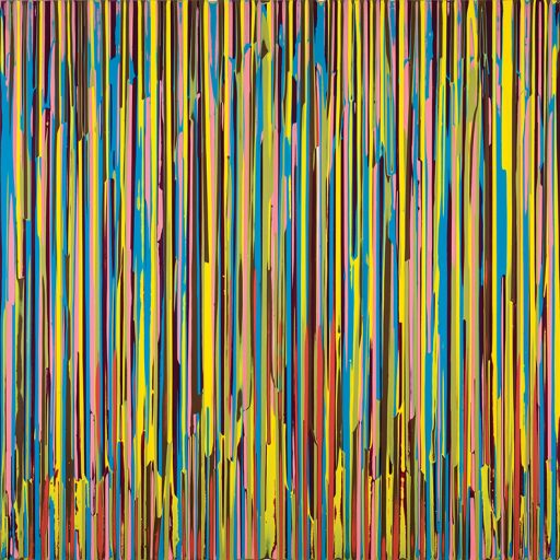 Stefan Schiek Warpainting (bordeaux) , 2015, Glanzlack auf Aluminium, 100 cm x 100 cm, Preis auf Anfrage, Galerie Cyprian Brenner