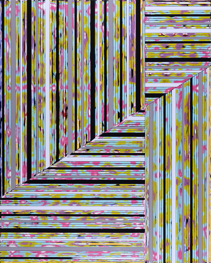 Stefan Schiek, IN ORDNUNG #1, Glanzlack auf Aluminium, 2020, 200 cm x 160 cm, Preis auf Anfrage, Galerie Cyprian Brenner