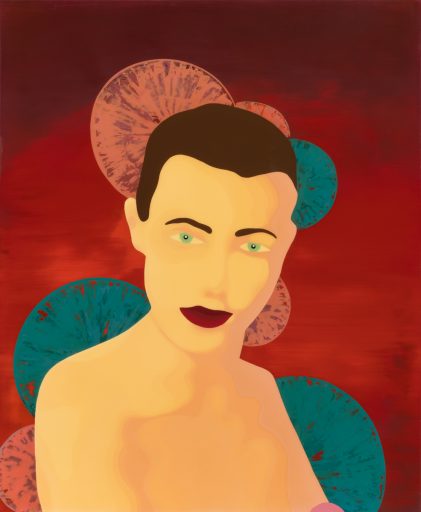 Stefan Schiek, o.T. #3, 2024, Glanzlack auf Aluminium, 66 cm x 54 cm, Preis auf Anfrage, Galerie Cyprian Brenner