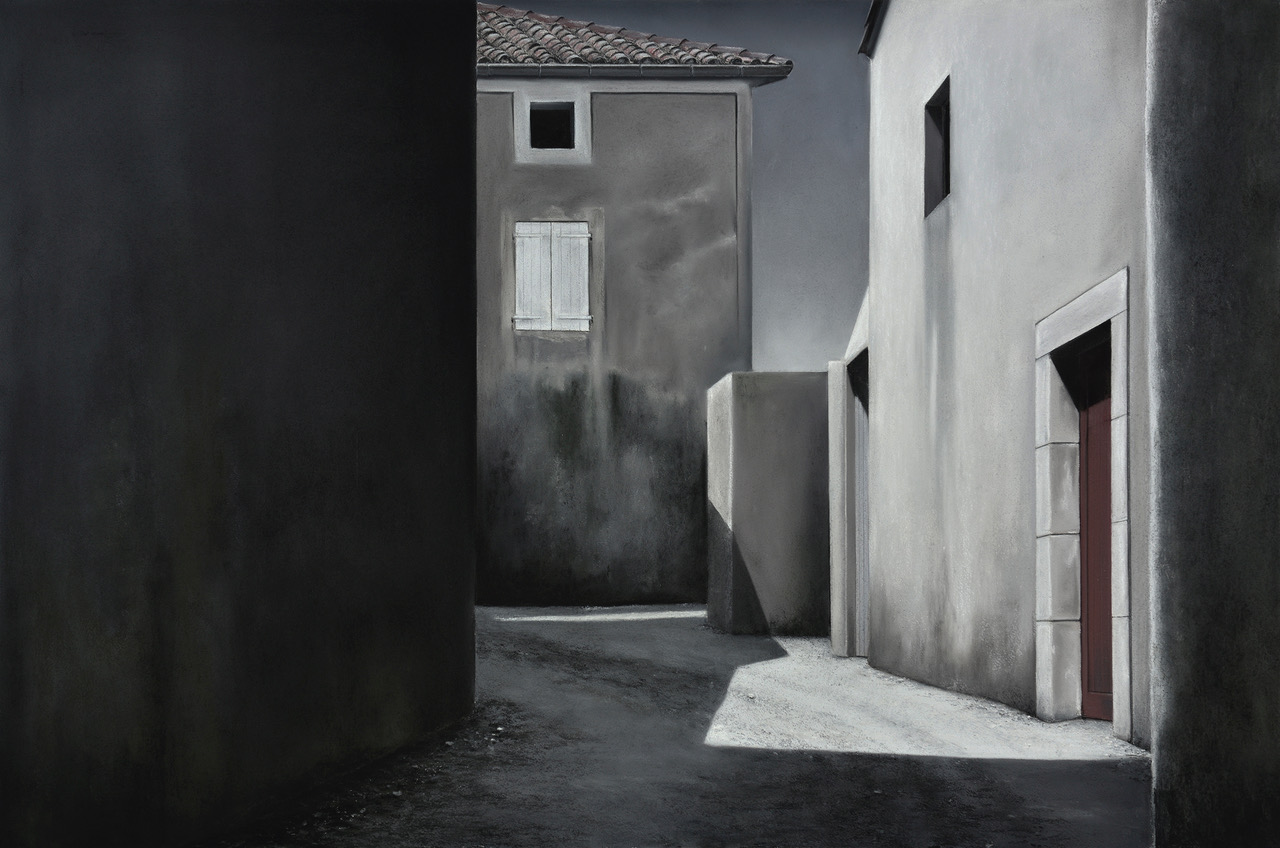 Gerlinde Zantis, Dépt 07/Chazelle, 2016, Pastell , 80 x 110 cm, Preis auf Anfrage, SÜDWESTGALERIE