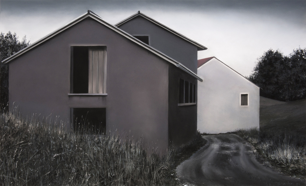 Gerlinde Zantis, Dépt 48/La Cayla , 2012, Pastell , 90 x 160 cm, Preis auf Anfrage, SÜDWESTGALERIE