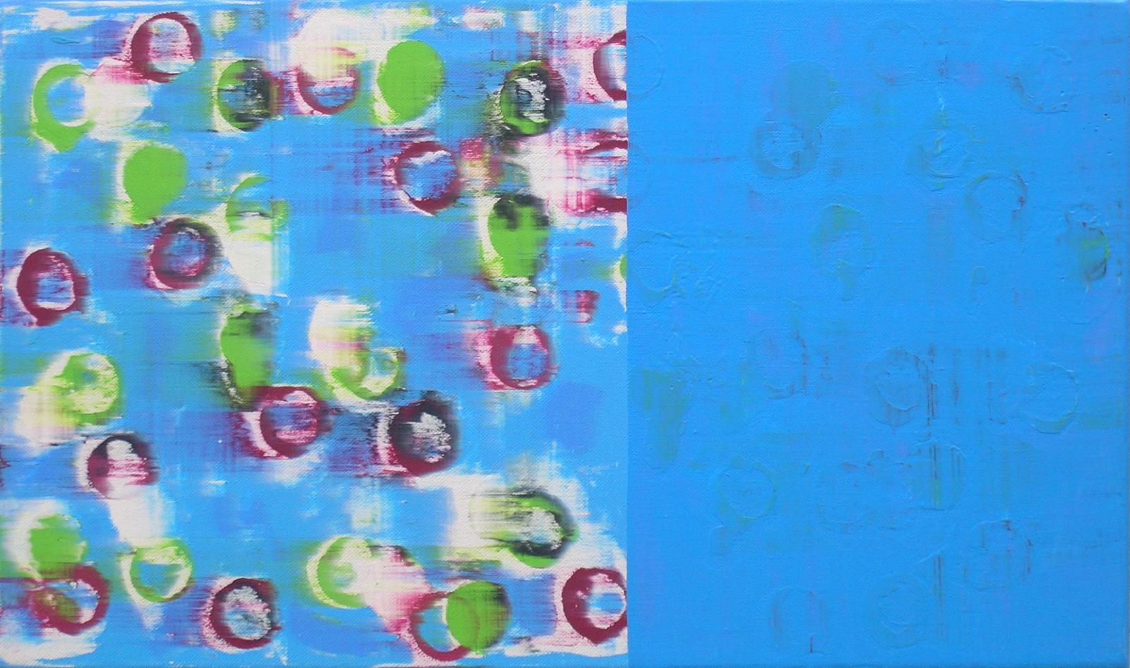 Oliver Christmann, o.T.(E4), 2021, Acryl auf Leinwand, 30 x 50 cm, Preis auf Anfrage, cho020kü