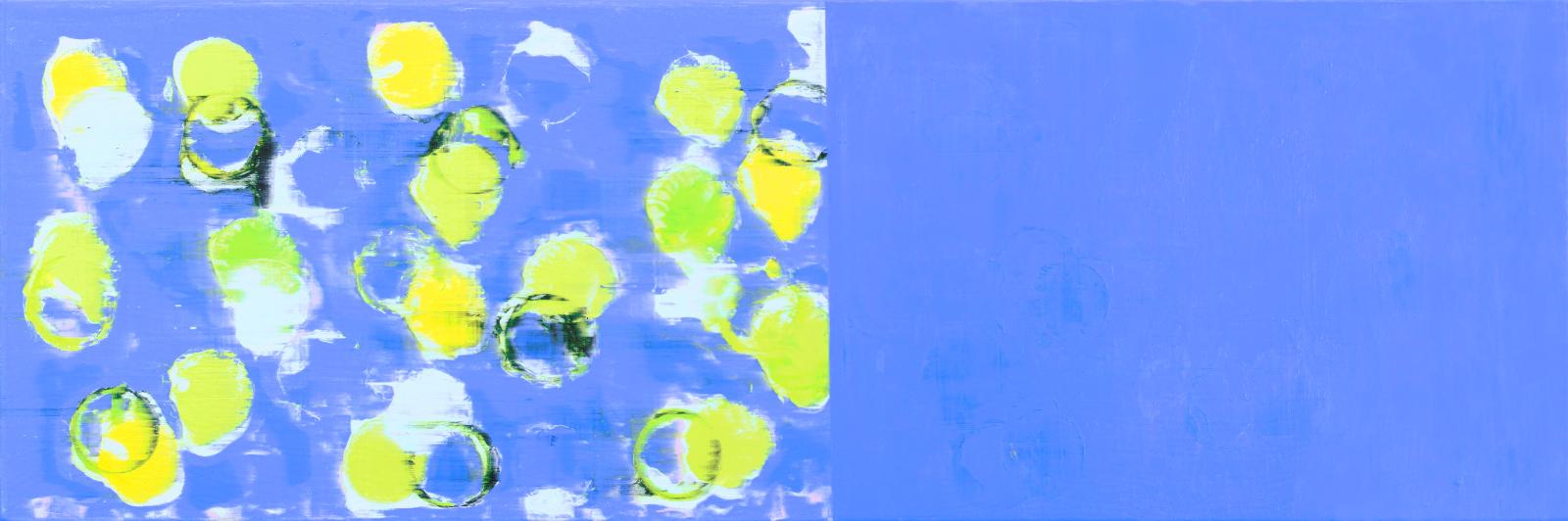 Oliver Christmann, o.T. (G6), 2019, Acryl auf Leinwand, 40 x 120 cm, Preis auf Anfrage, cho033kü