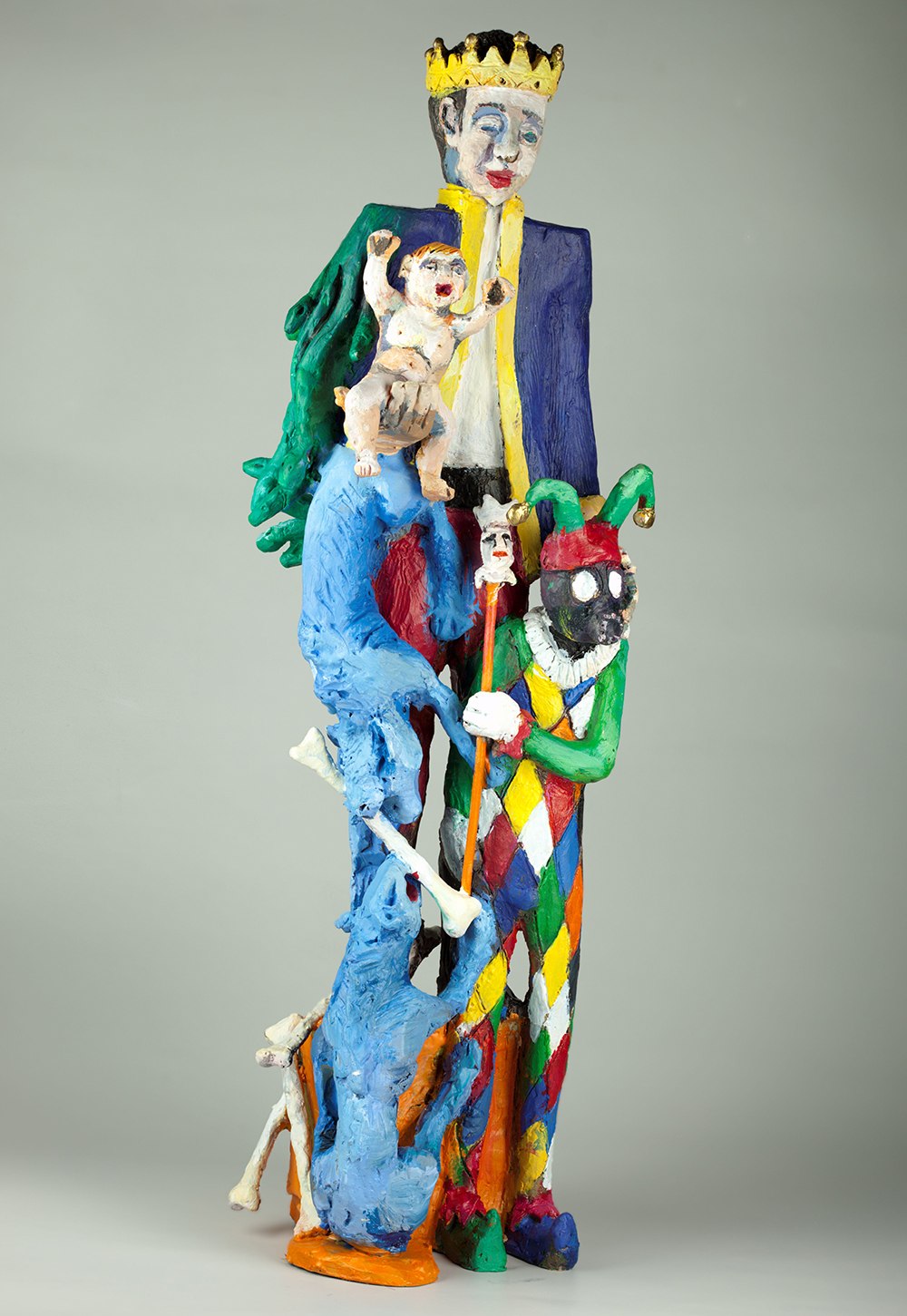 Terence Carr, Neid, 2017, Bronze handbemalt, Auflage 30, 40 cm x 12 cm x 10 cm, Preis auf Anfrage, SüdWestGalerie