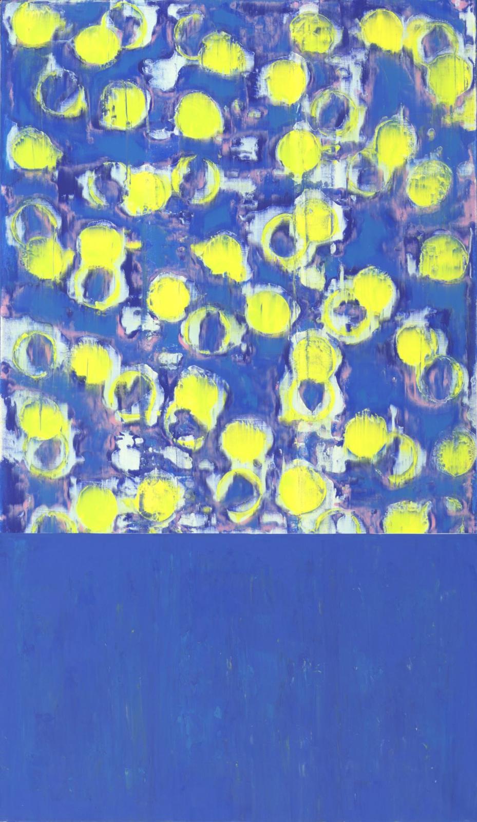 Oliver Christmann, o.T. (T1), 2017, Acryl auf Leinwand, 120 x 70 cm, cho047ko