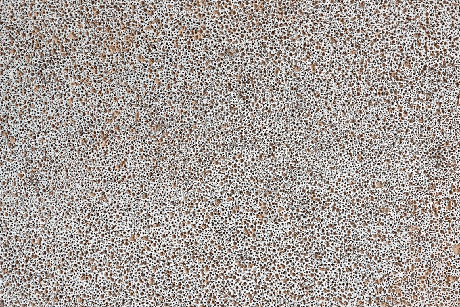 Martin Bruno Schmid, Bohrstück, Detail, 2018, Acryl, Gipskarton, Bohrung, 200 × 240 cm, verkauft!