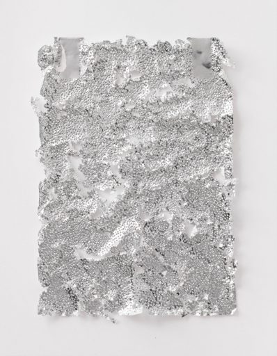 Martin Bruno Schmid, Bleistiftspitze in Papier #5, 2020, Bleistift in Papier, 41 × 31 cm, Preis auf Anfrage