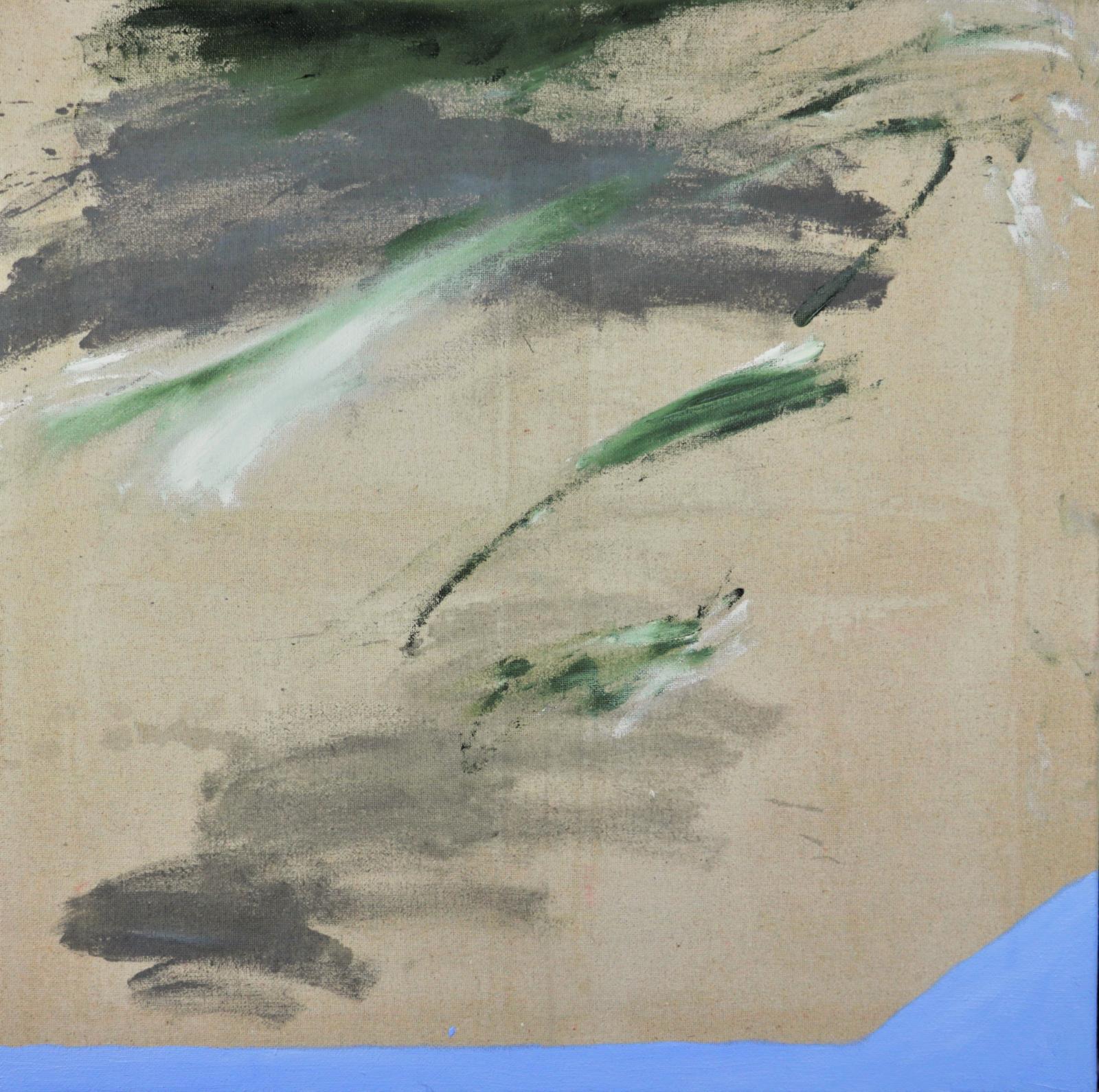 Ulrich Brauchle, Geste, 2020, Öl auf Leinwand, 80 cm x 80 cm, verkauft!