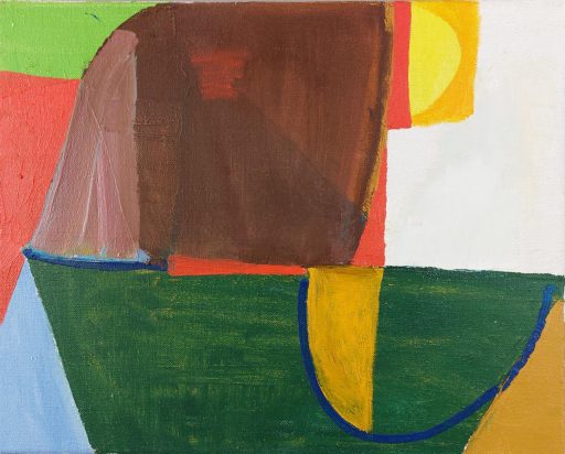 Ulrich Brauchle, Komposition, 2027, Öl auf Leinwand, 40 cm x 50 cm, Preis auf Anfrage, SÜDWESTGALERIE