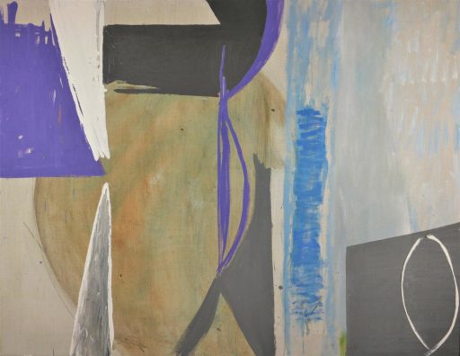 Ulrich Brauchle, Komposition, 2020, Öl auf Leinwand, 100 cm x 130 cm, Preis auf Anfrage