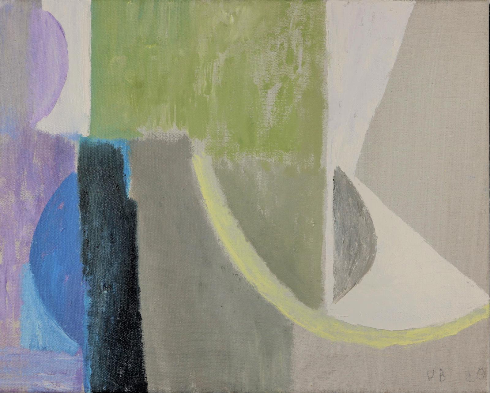 Ulrich Brauchle, Konzentration, 2020, Öl auf Leinwand, 40 cm x 50 cm, Preis auf Anfrage