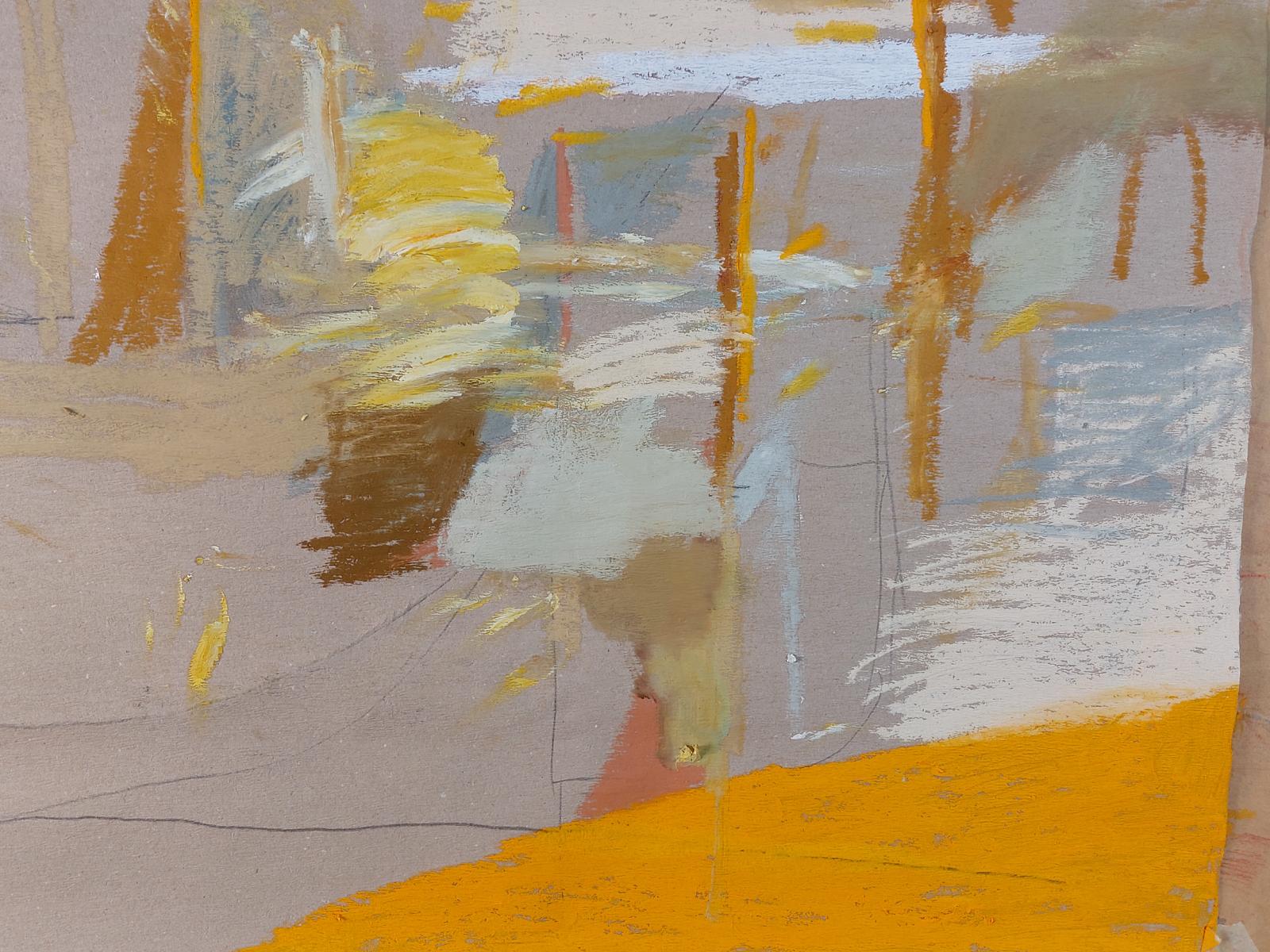 Ulrich Brauchle, Malerei, 2023, Öl auf Papier, 80 cm x 65 cm, Preis auf Anfrage, SÜDWESTGALERIE