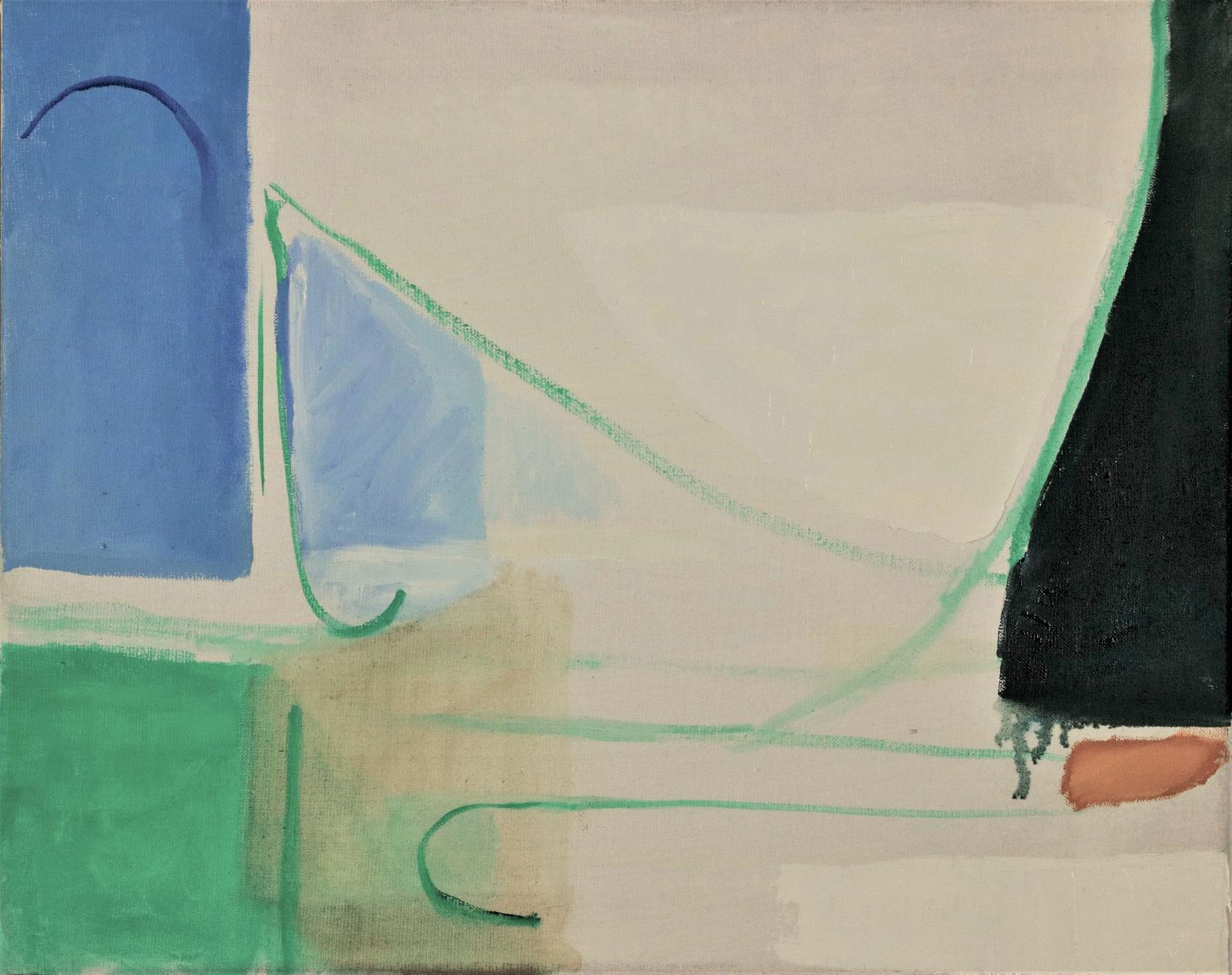 Ulrich Brauchle, Tal, 2017, Öl auf Leinwand, 40 cm x 50 cm, Preis auf Anfrage