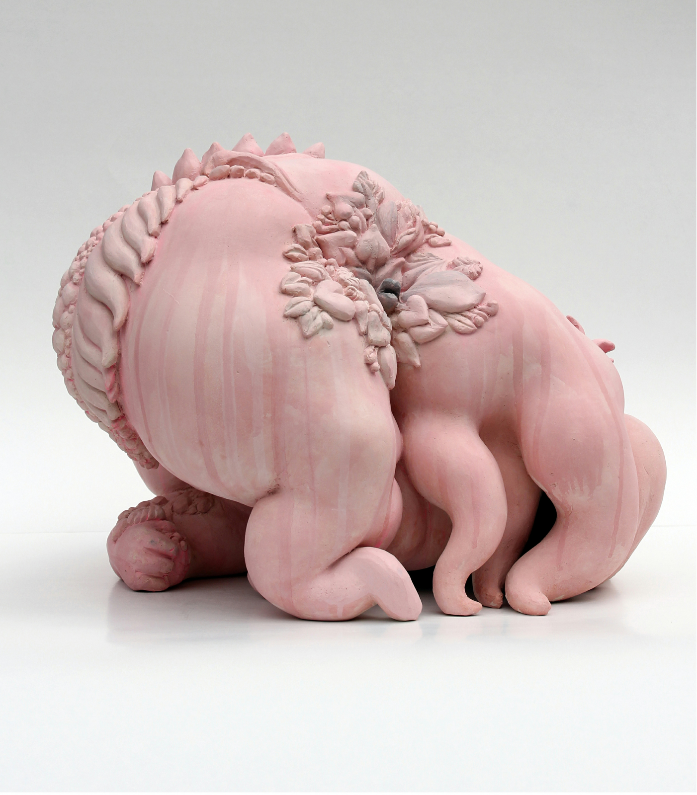 Miriam Lenk, Rosa Berg, 2012, Keramik, 40 cm x 35 cm x 28 cm, Preis auf Anfrage, Galerie Cyprian Brenner