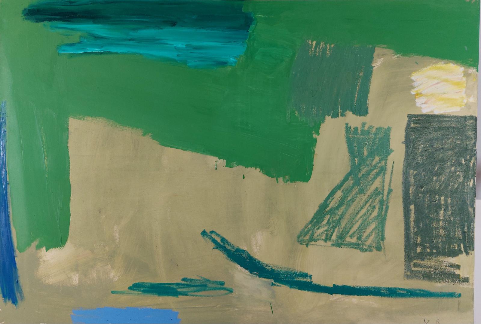 Ulrich Brauchle, Cool, 2023, Öl auf Leinwand, 40 cm x 50 cm, Preis auf Anfrage, SÜDWESTGALERIE