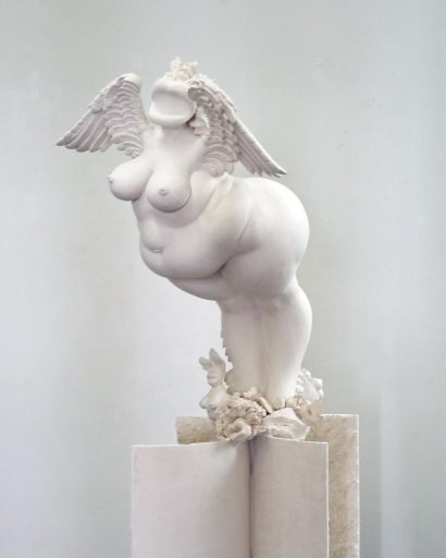 Miriam Lenk, Evolving Godess, 2021, Acrystal, Auflage 1/3, 220 x 70 x 80 cm, Preis auf Anfrage, Galerie Cyprian Brenner