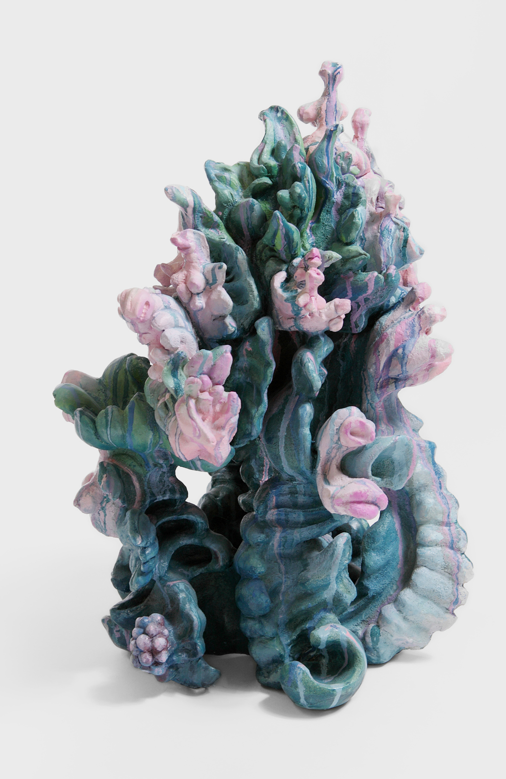 Miriam Lenk, Palaver, 2014, Keramik, 58 cm x 42 cm x 35cm, Preis auf Anfrage