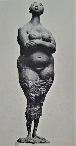 Fritz Nuss, Stehende I, 1970, Bronze, 100,5 cm x 30 cm x 28 cm, Preis auf Anfrage,  SüdWestGalerie