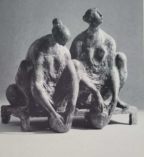 Fritz Nuss, Wasserschöpferinnen, 1979, Bronze, 42,5 cm x 47 cm x 34 cm, Preis auf Anfrage, SüdWestGalerie