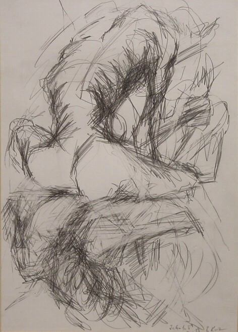 Rudolf Kurz, Jakob II, 1989, Bleistift auf Papier, 41 cm x 29 cm, Preis auf Anfrage, SüdWestGalerie